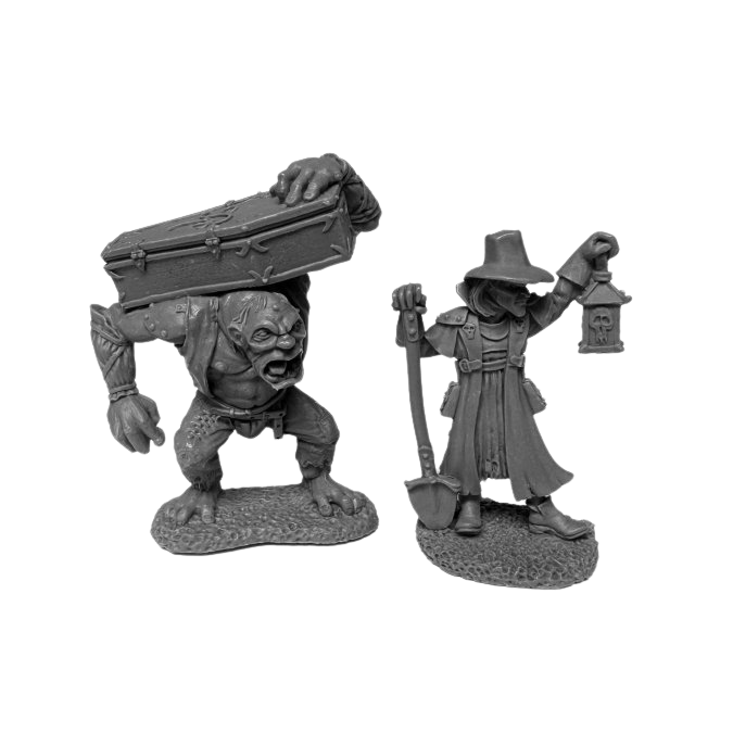 Townsfolk: Gravedigger and Henchman