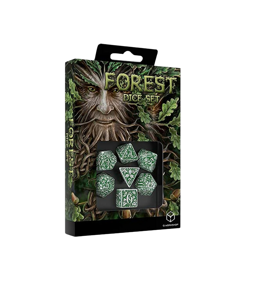 Forest RPG Dice Set: Tundra (7)