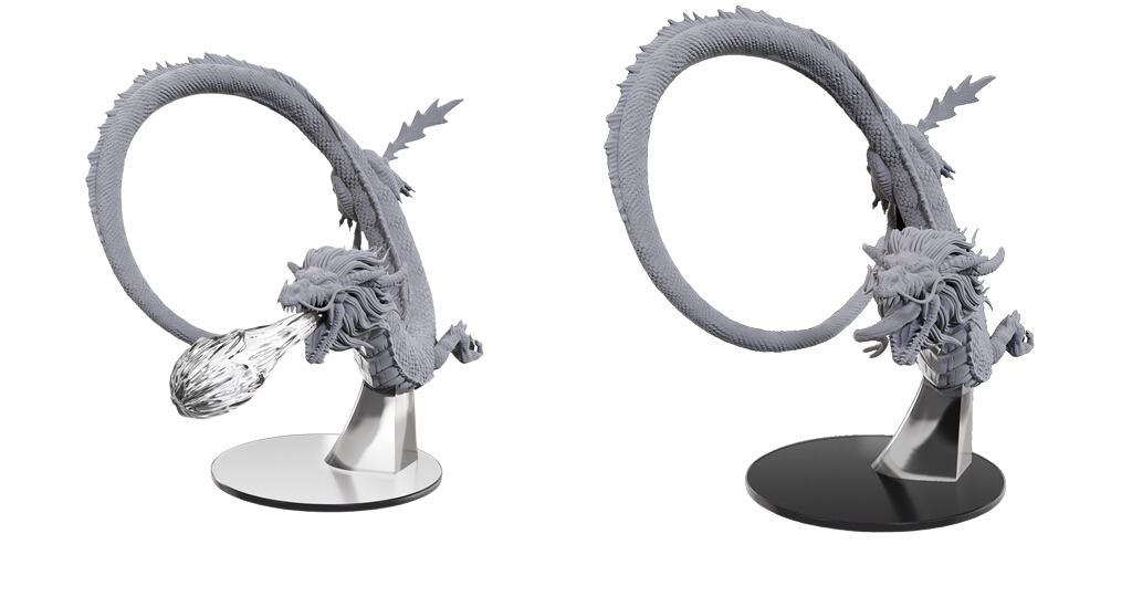 Pathfinder Deep Cuts: Adult Underworld Dragon Unpainted Mini