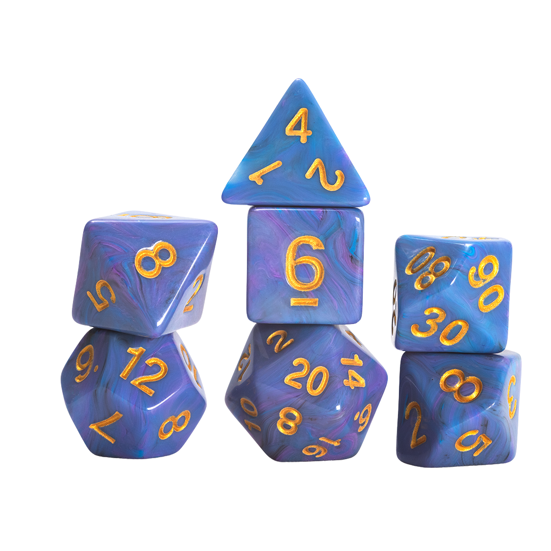 Sirius Dice - Dice Set - Blue Unicorn