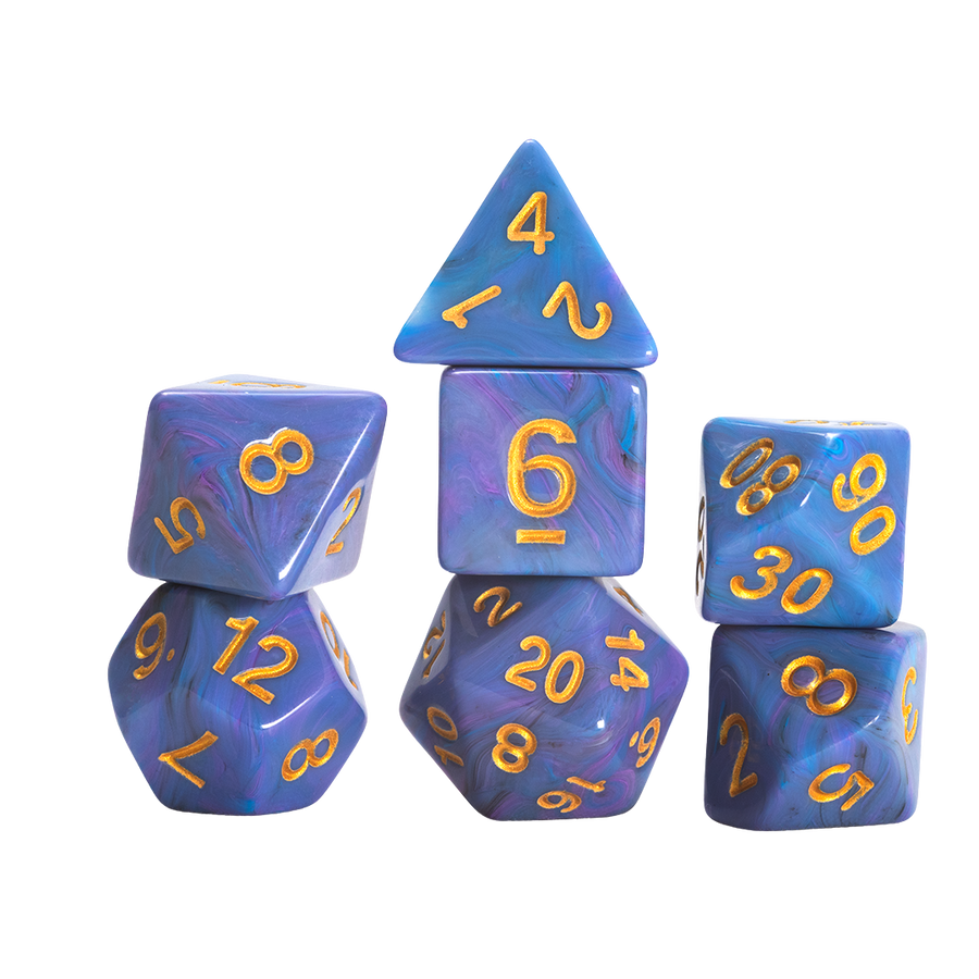 Sirius Dice - Dice Set - Blue Unicorn