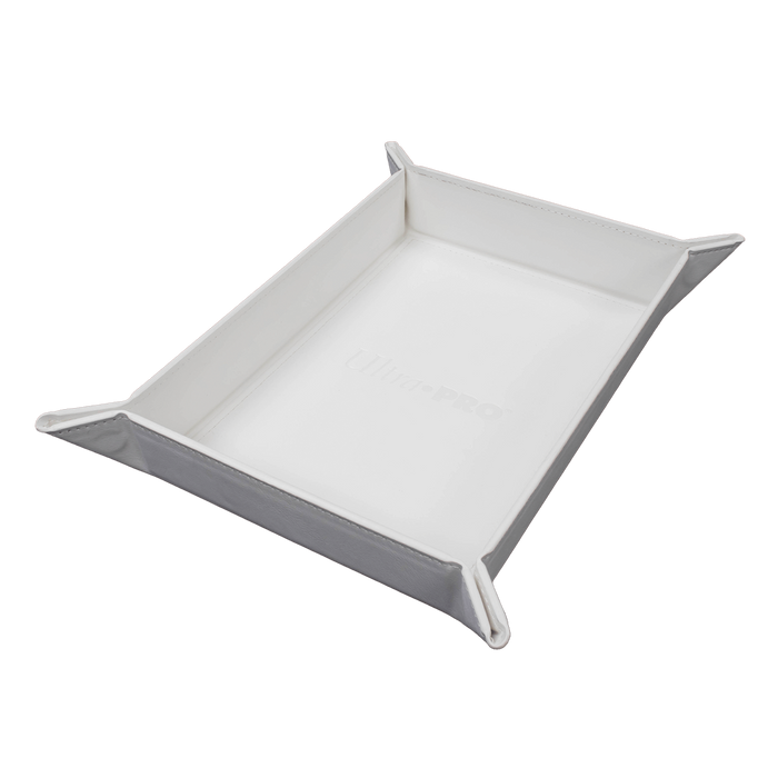 UP - Vivid Magnetic Foldable Dice Tray: White