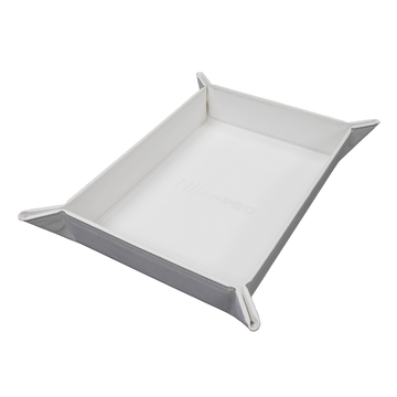 UP - Vivid Magnetic Foldable Dice Tray: White