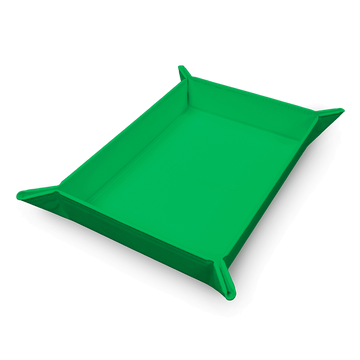 UP - Vivid Magnetic Foldable Dice Tray: Green