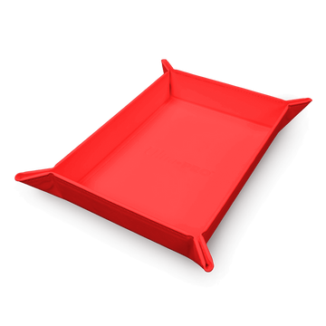 UP - Vivid Magnetic Foldable Dice Tray: Red