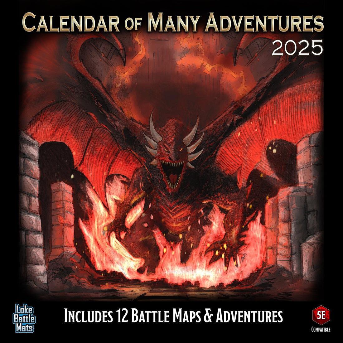 Calendar of Many Adventures 2025 - EN