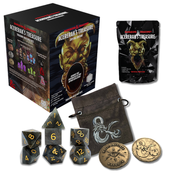 Sirius Dice - D&D Treasure Pack - Acererak's Treasure - Crystal Edition