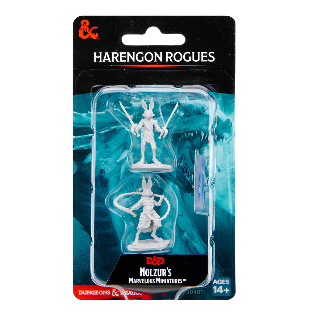 D&D Nolzur's Marvelous Miniatures: Harengon Rogues