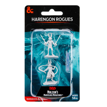 D&D Nolzur's Marvelous Miniatures: Harengon Rogues