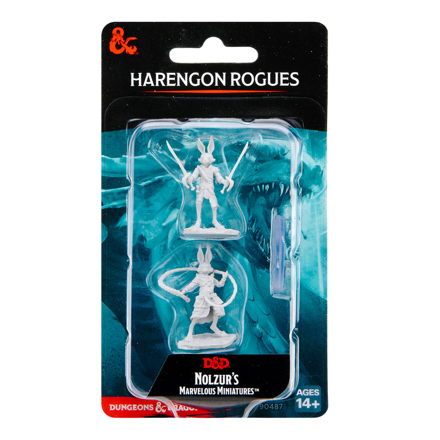 D&D Nolzur's Marvelous Miniatures: Harengon Rogues