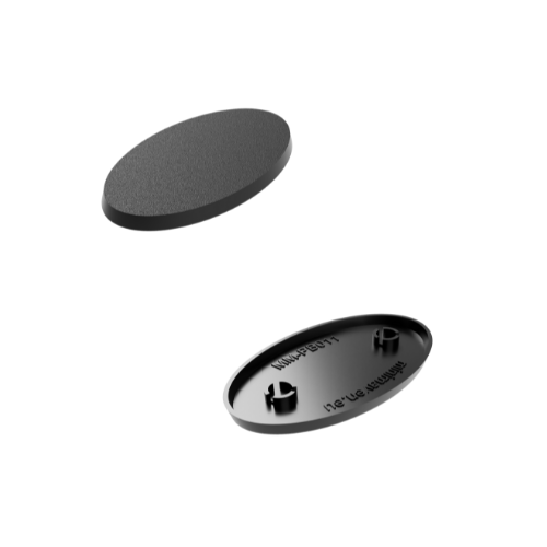 Oval 60x35mm Bases with magnet slots (6)