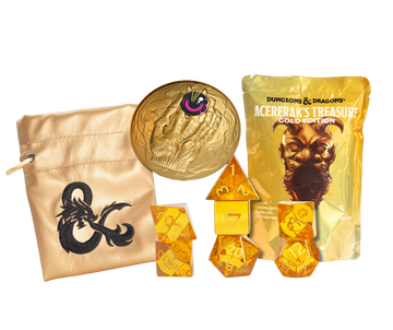 Sirius Dice - D&D Treasure Pack - Acererak's Treasure - Gold Edition