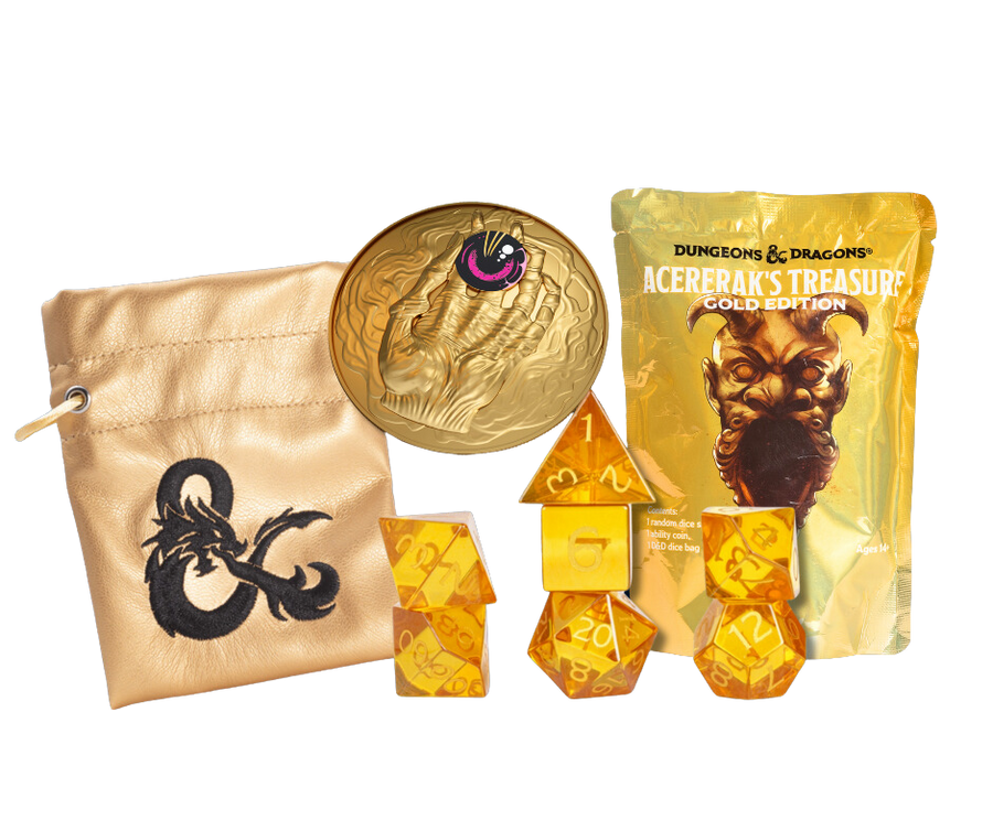 Sirius Dice - D&D Treasure Pack - Acererak's Treasure - Gold Edition