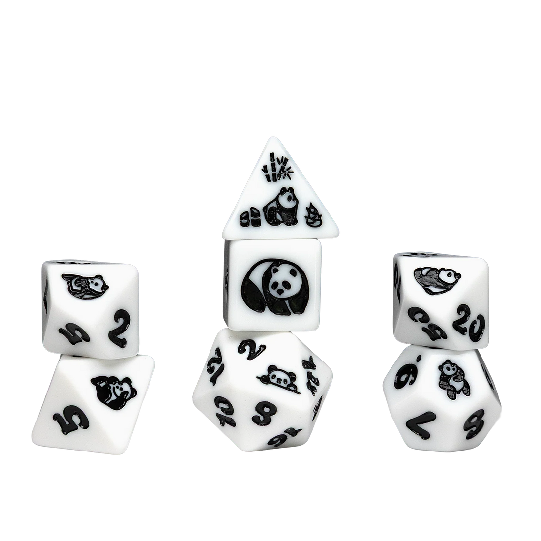 Sirius Dice - Animal Dice Set - Moon Panda