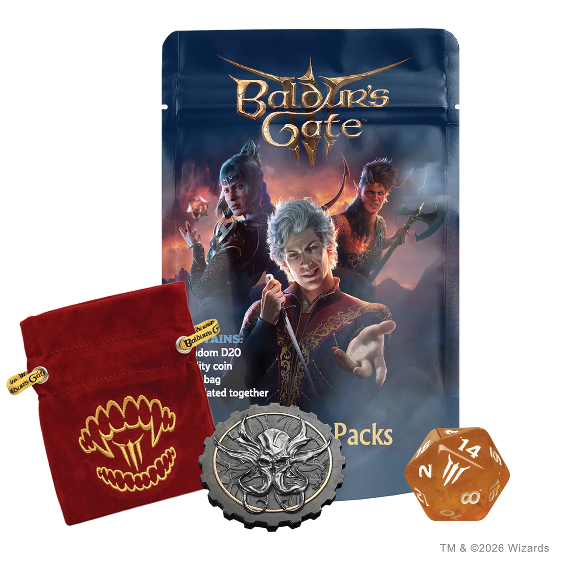 Sirius Dice - D&D Treasure Pack - Baldur's Gate
