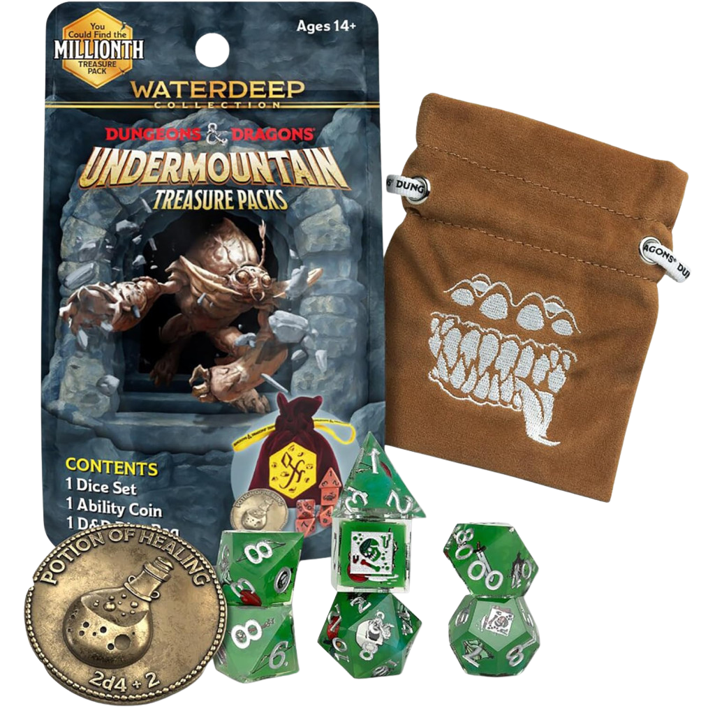 Sirius Dice - D&D Treasure Pack - Undermountain