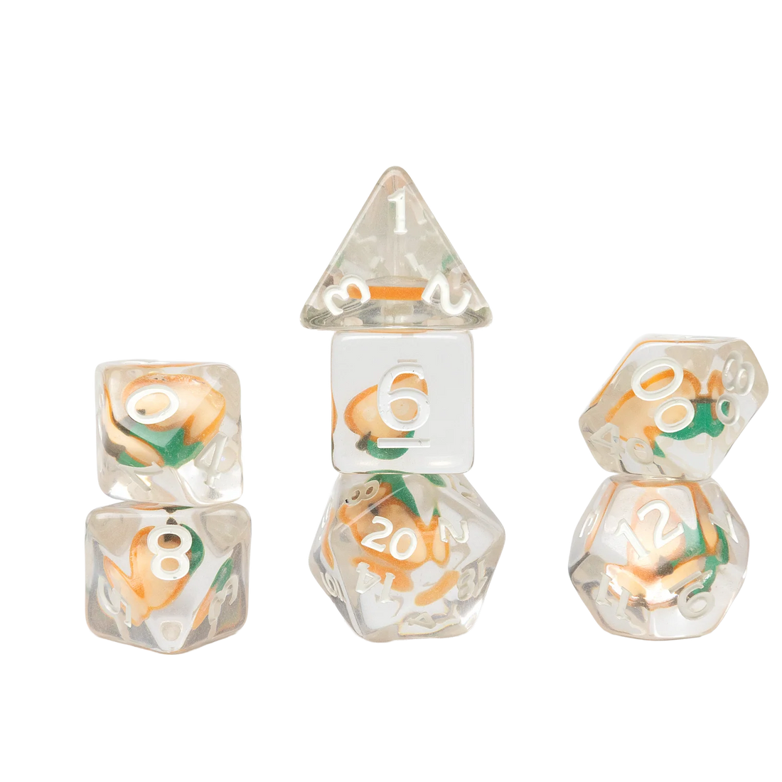 Fruit Slice Dice Sets: PEACH