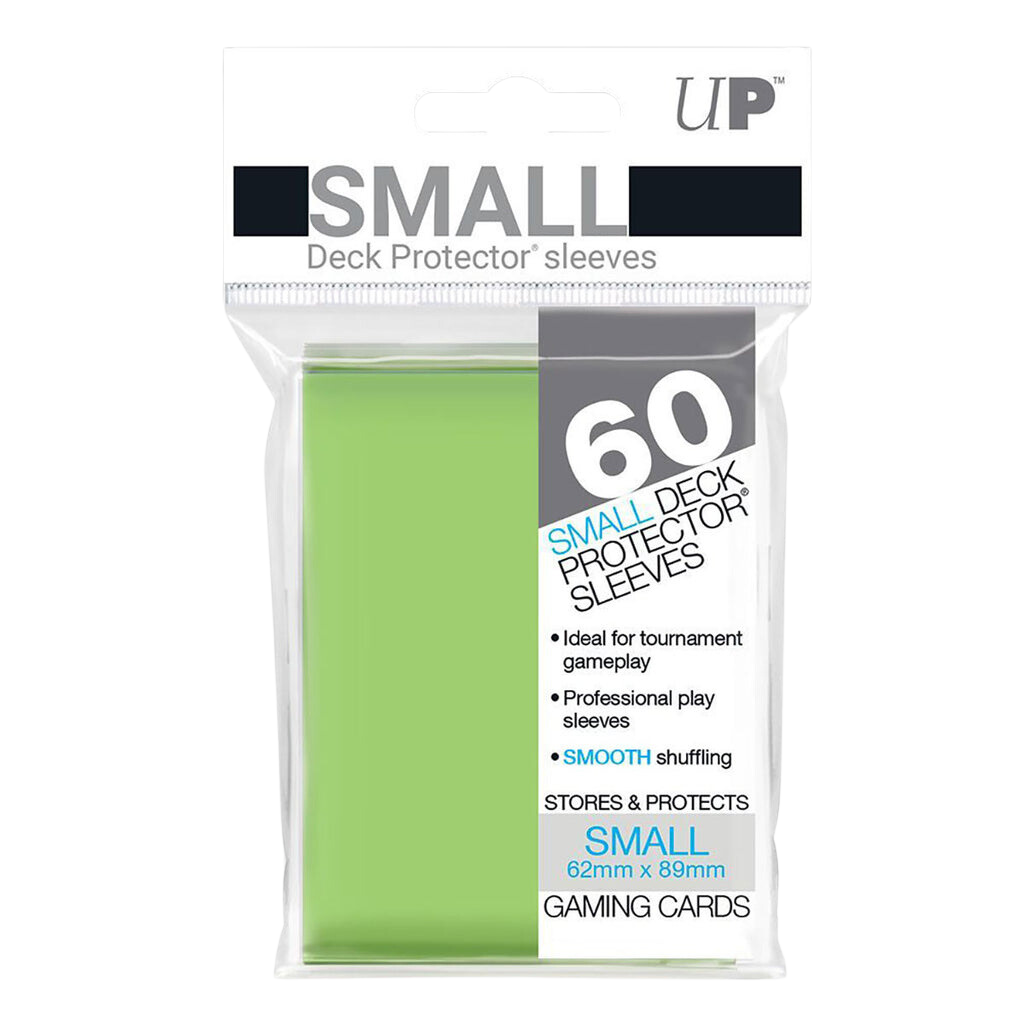 UP - Small Sleeves - Light Green (60 Sleeves)