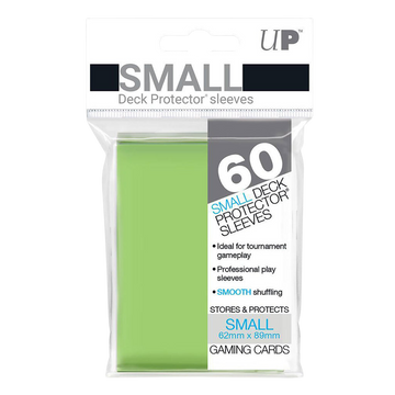 UP - Small Sleeves - Light Green (60 Sleeves)