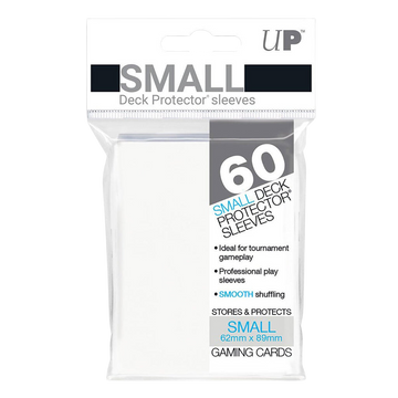 UP - Small Sleeves - White (60 Sleeves)