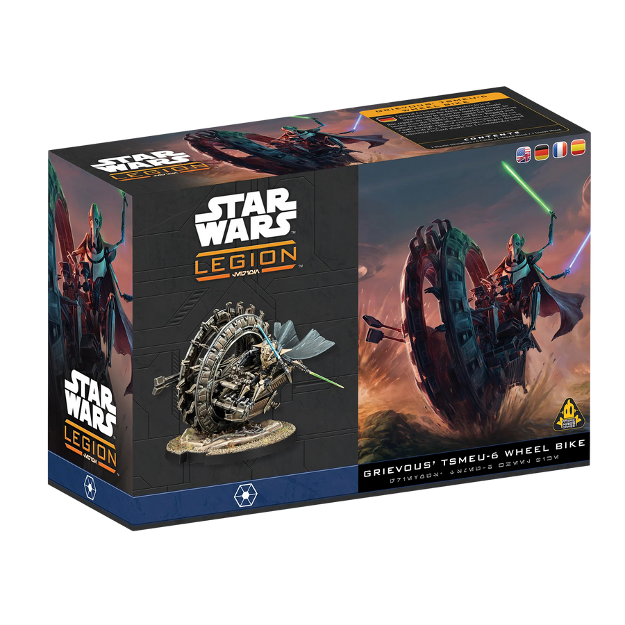 Star Wars: Legion - General Grievous' TSMEU-6 Wheel Bike