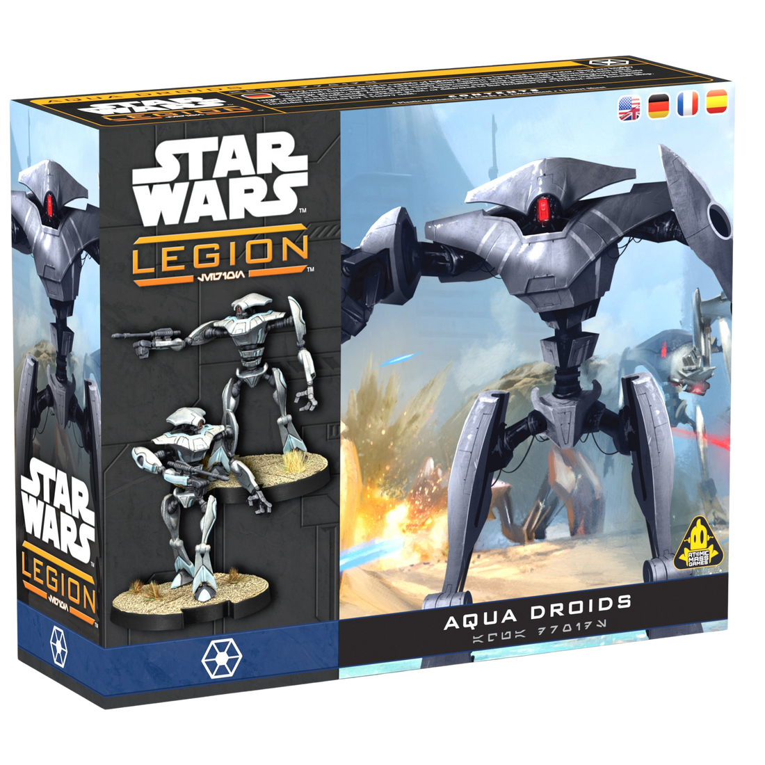 Star Wars: Legion - Aqua Droids - EN/DE/SP/FR