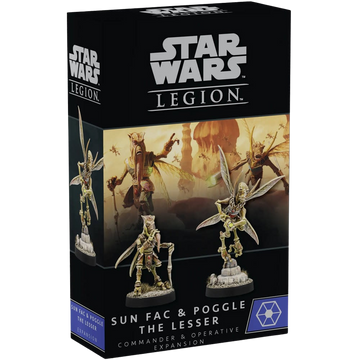 Star Wars Legion: Sun Fac & Poggle the Lesser Commander Expansion - EN