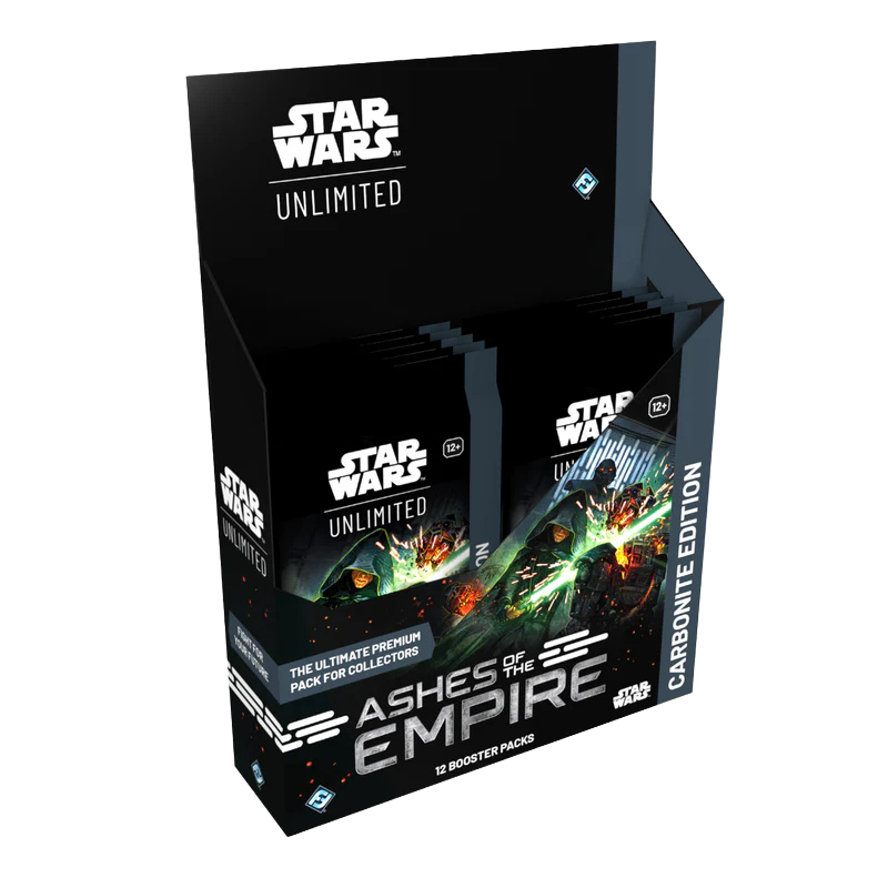 Star Wars: Unlimited - Ashes of the Empire Carbonite Booster Display (12 Booster)