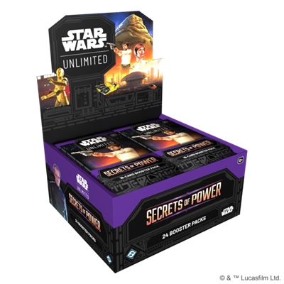 Star Wars: Unlimited - Secrets of Power Booster Display (24 Packs)