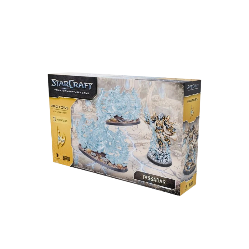 Caixa StarCraft Tabletop Miniatures Game - Tassadar, Protoss Hero Expansion Set