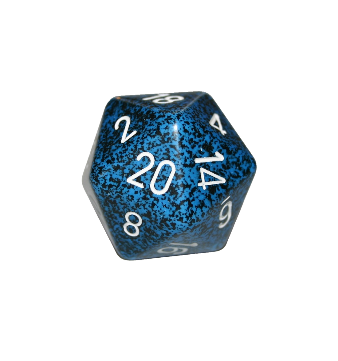 Chessex Speckled 34mm 20-Sided Dice - Stealth