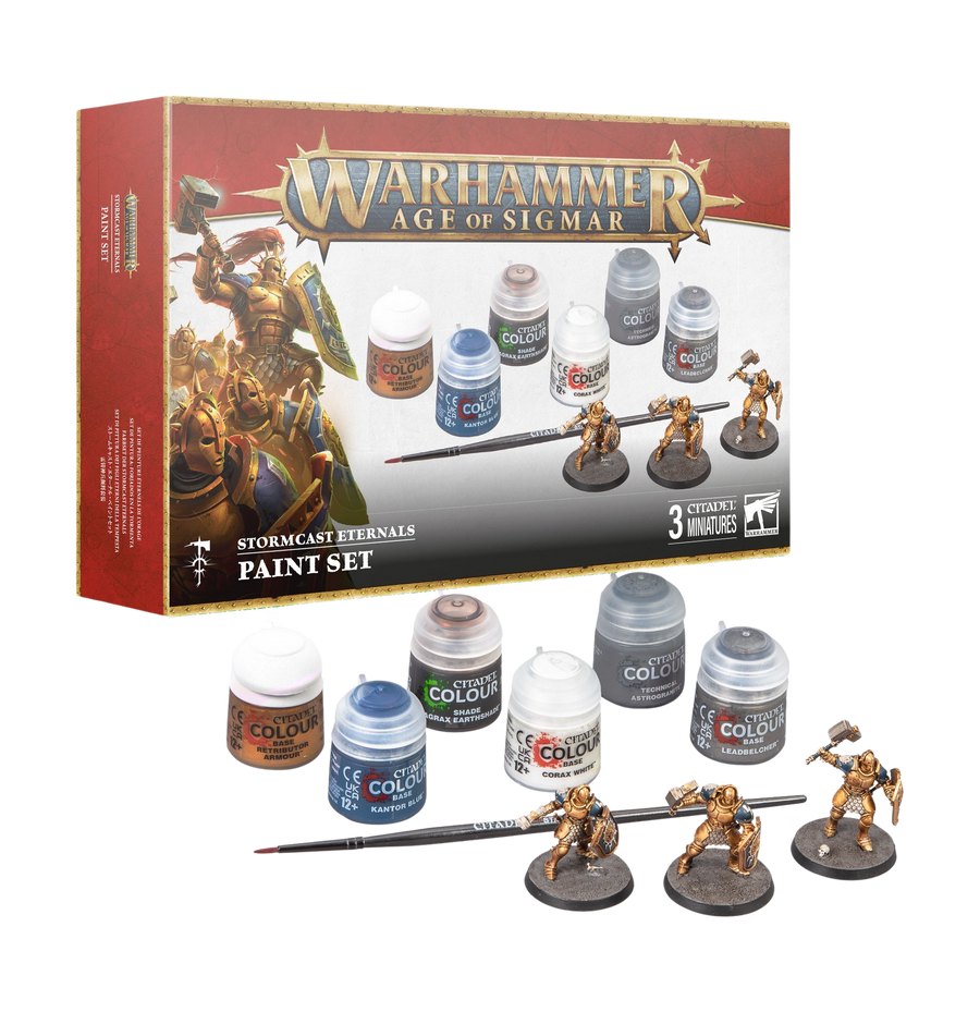 Stormcast Eternals + Paints Set (2024)