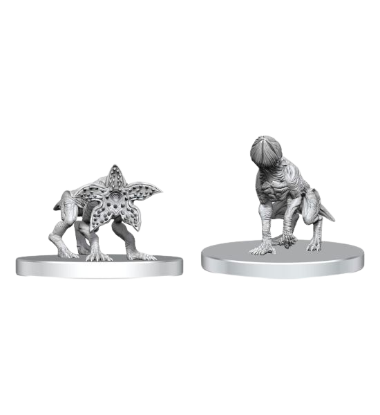 Stranger Things Unpainted Miniatures: Demodogs