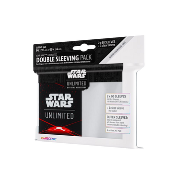 Gamegenic - Star Wars: Unlimited Art Sleeves Double Sleeving Pack - Space Red