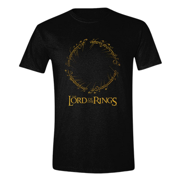 Lord of the Rings T-Shirt Logo Inscription L