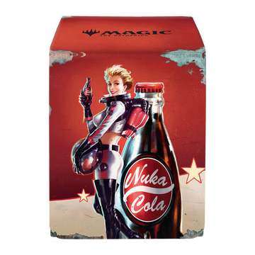 UP - Fallout Alcove Flip Deck Box Nuka-Cola Pinup for Magic: The Gathering