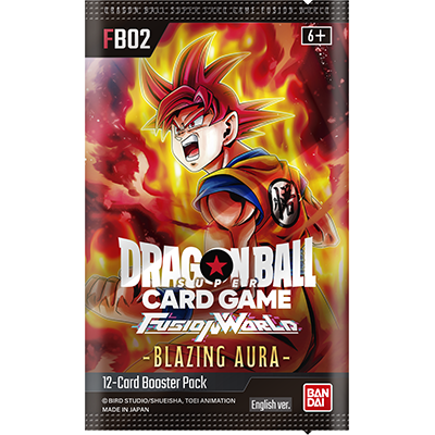 Dragon Ball Super Card Game - Fusion World Blazing Aura (FB02) Booster