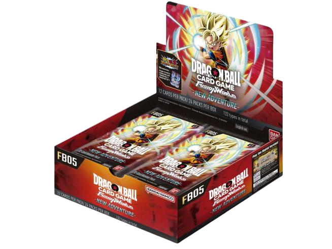 Dragon Ball Super Card Game - Fusion World New Adventure FB05 Booster Display  (24 Packs)