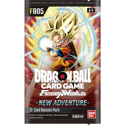 Dragon Ball Super Card Game - Fusion World New Adventure FB05 Booster