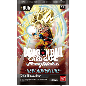 Dragon Ball Super Card Game - Fusion World New Adventure FB05 Booster