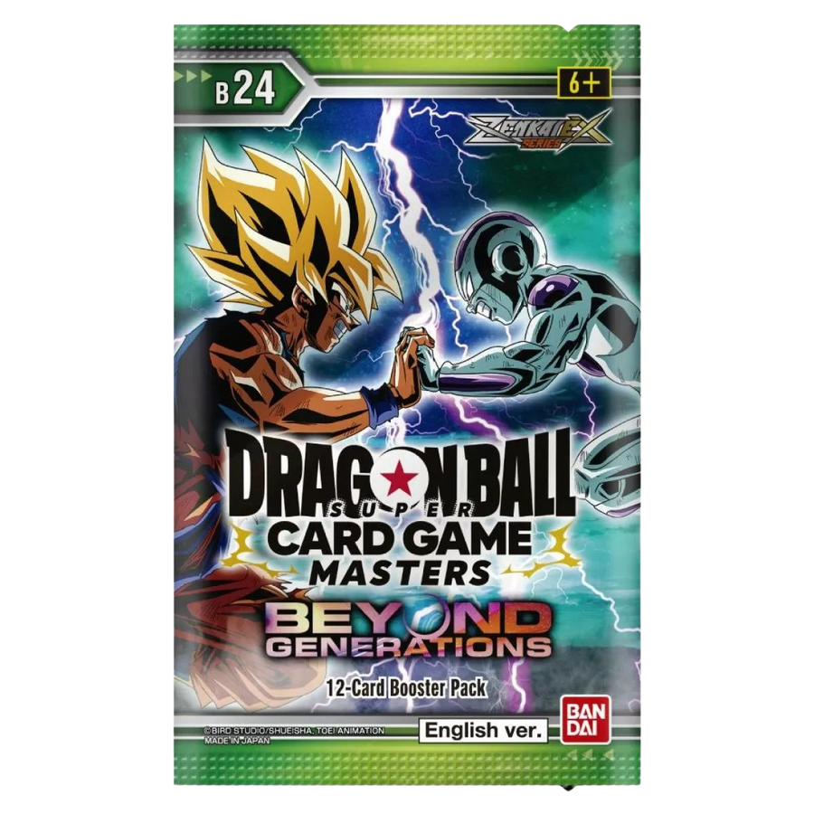 DragonBall Super Card Game - Masters Zenkai Series EX Set 07- Beyond Generations [B24] Booster