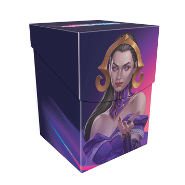 UP - Foundations 100+ Deck Box Dark for Magic: The Gathering - Liliana