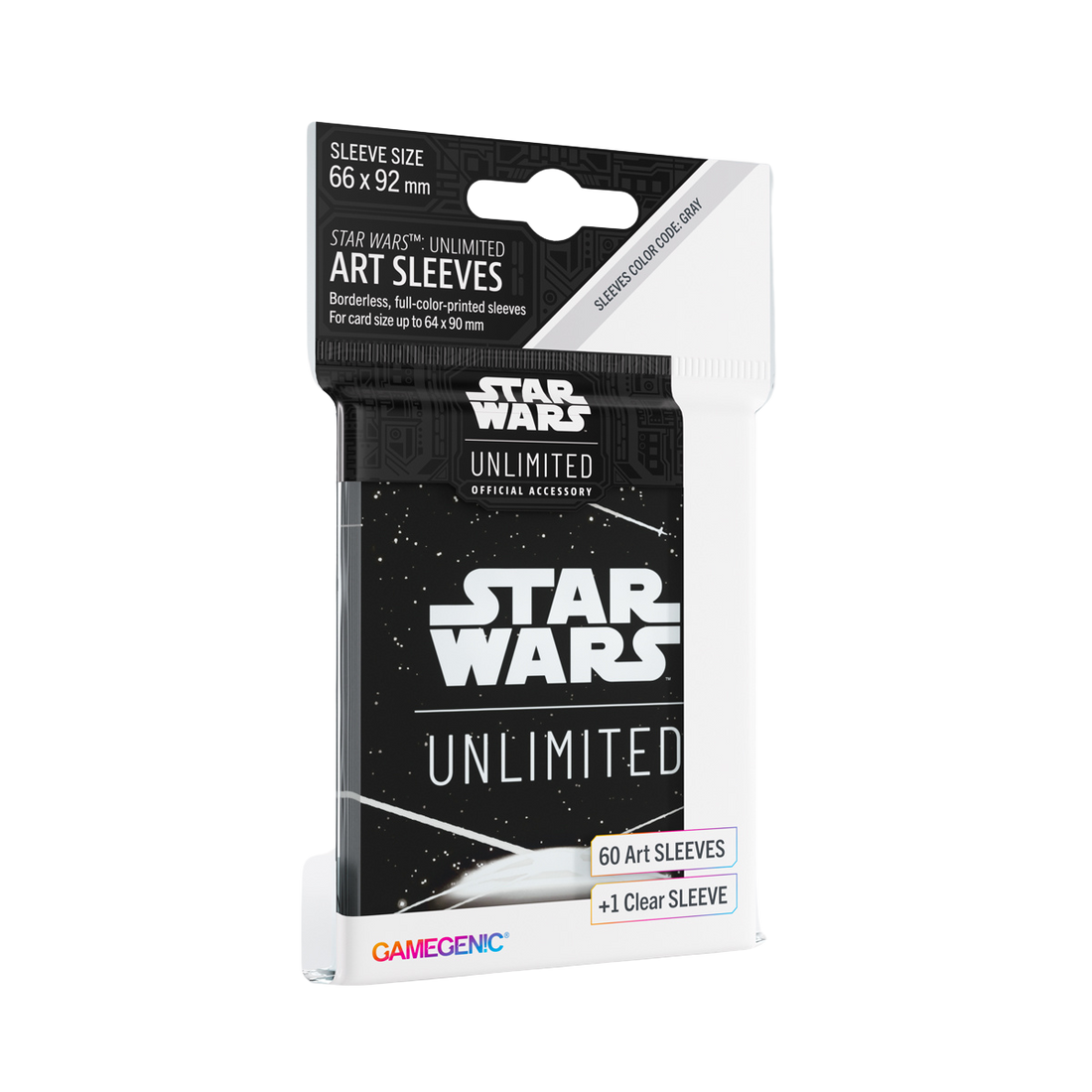 Gamegenic - Star Wars: Unlimited Art Sleeves - Card Back White