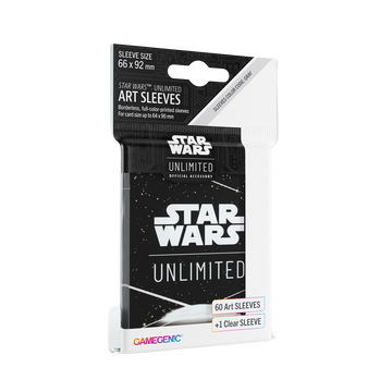 Gamegenic - Star Wars: Unlimited Art Sleeves - Card Back White