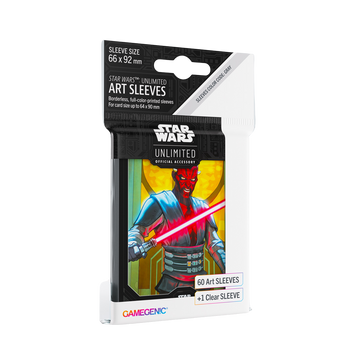 Gamegenic - Star Wars: Unlimited Art Sleeves - Darth Maul