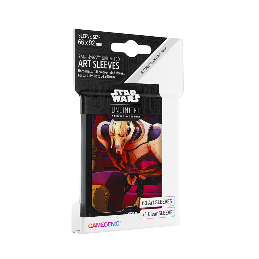 Gamegenic - Star Wars: Unlimited Art Sleeves - General Grievous