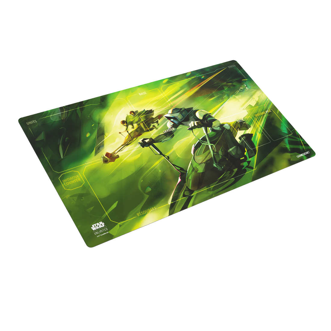 Gamegenic - Star Wars: Unlimited Prime Game Mat - Speeder Bike Chase