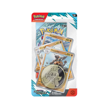 Pokémon TCG: Scarlet & Violet 9 Journey Together Premium Checklane - Rhydon/ Rhyhorn/ Rhyperior