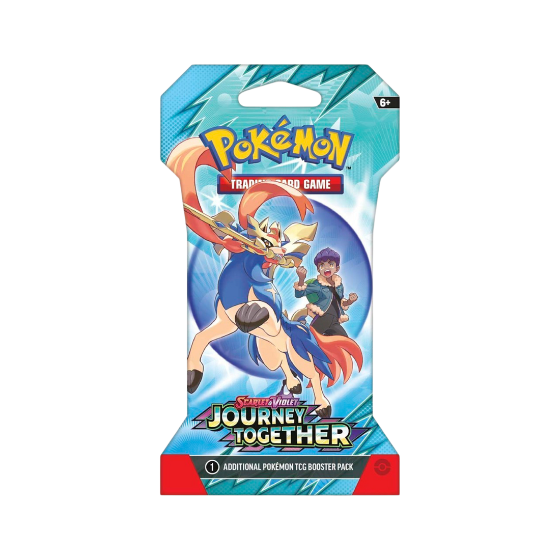 Pokémon TCG: Scarlet & Violet 9 Journey Together Sleeved Booster