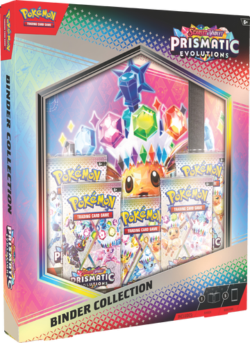 Pokémon TCG: 8.5 Scarlet & Violet - Prismatic Evolutions Binder Collection